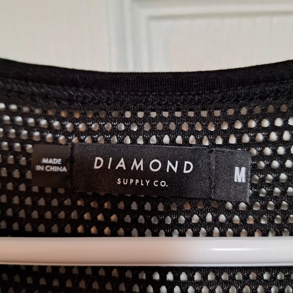 NWT Diamond Supply Company sleeveless black cover up dress. - Picture 4 of 4